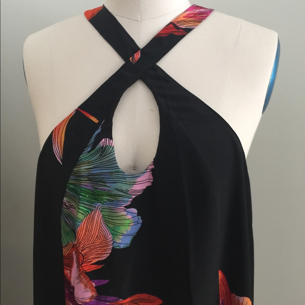 Anthropologie Cayman Silk Maxi Dress new - Picture 5 of 6